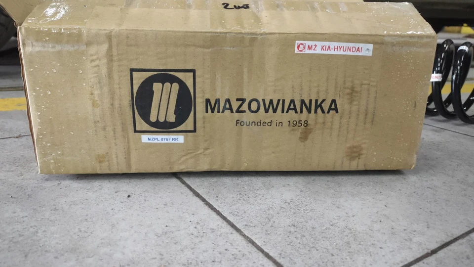 Пружини Mazowianka MZPL 0787 RR