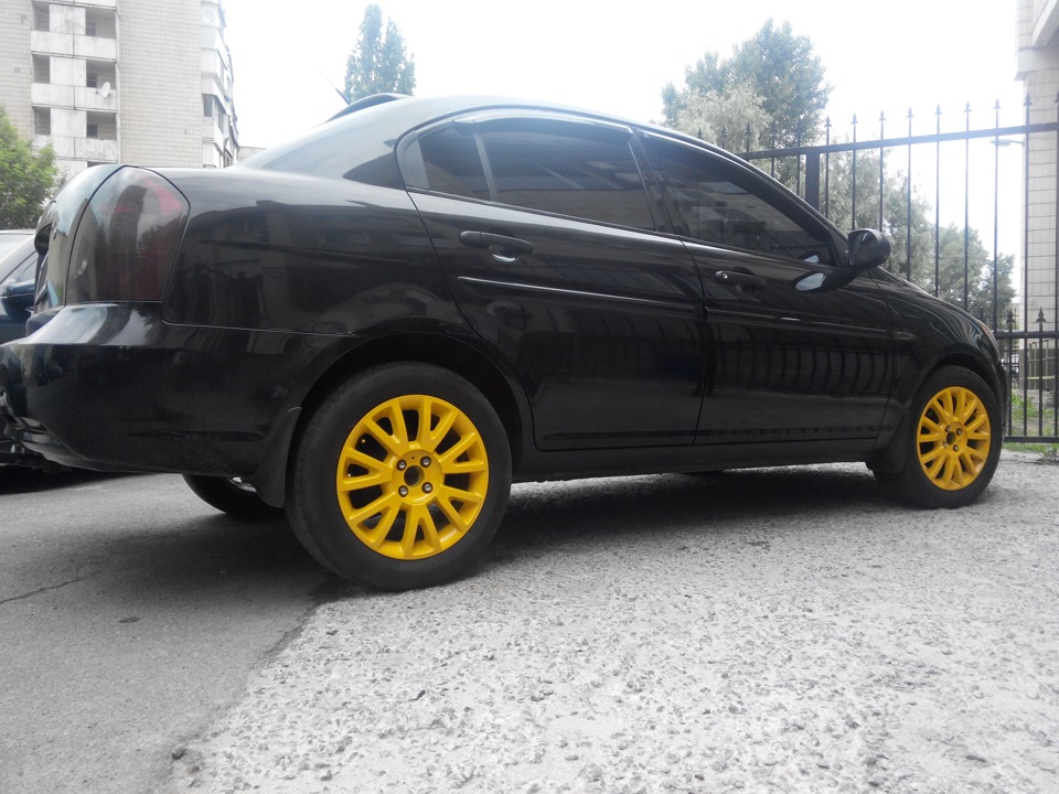 Фарбування дисків R16 своїми руками 1