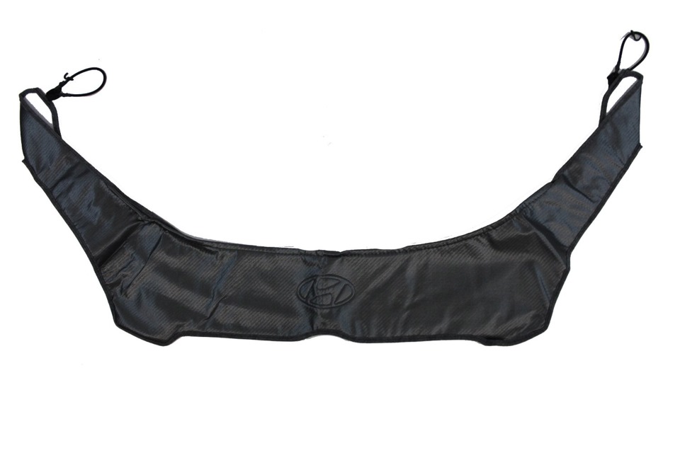 Gray Carbon Fiber Front End Mask для Hyundai Accent 2