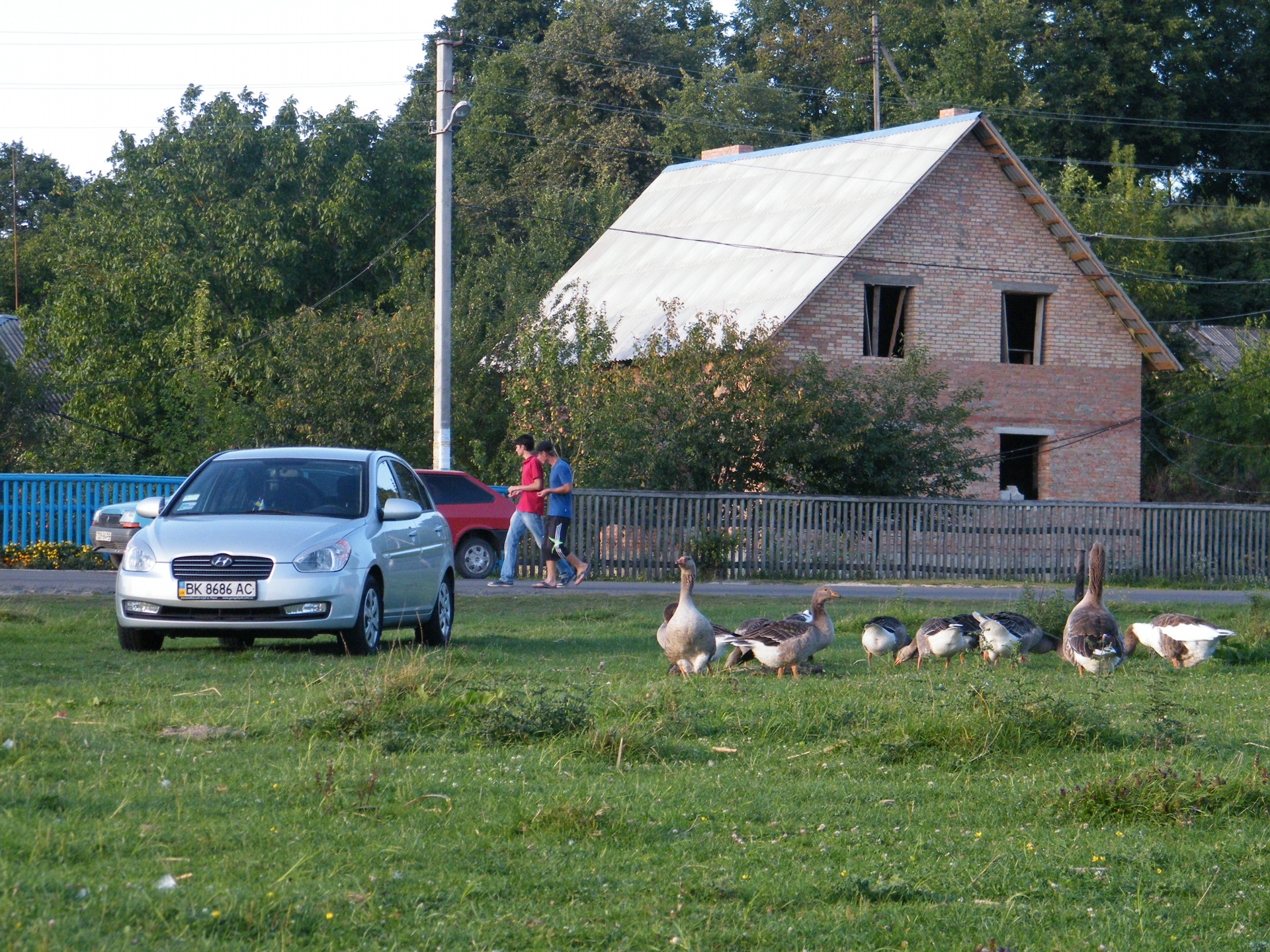 Літній фотосет перед лазнею 1