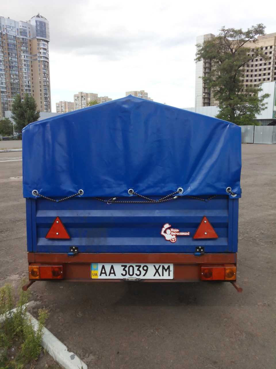 Доробка причепа Креон 3