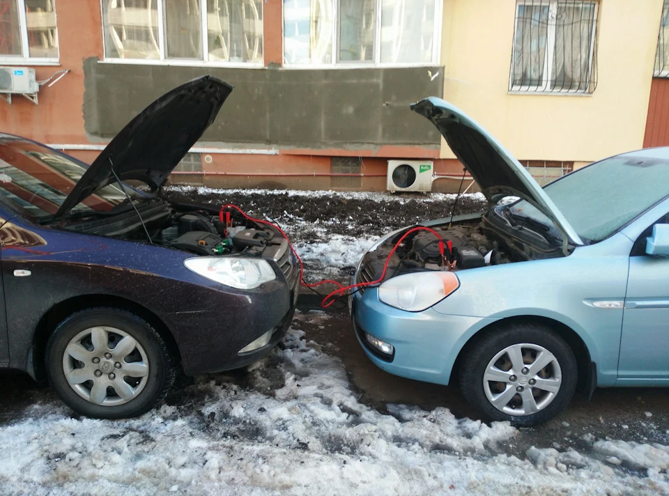 здох аккум!(