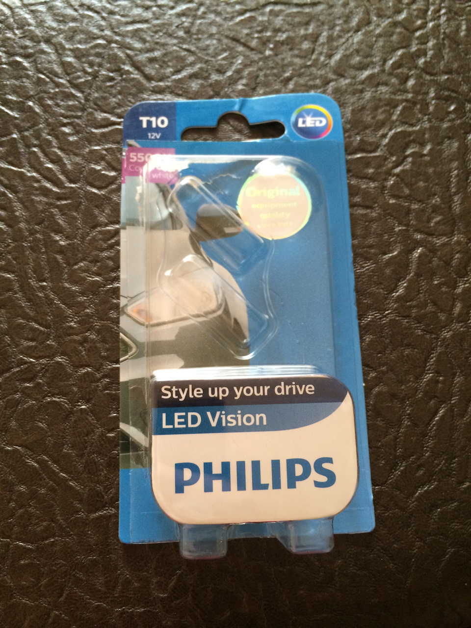 LED Philips T10 5500K 3