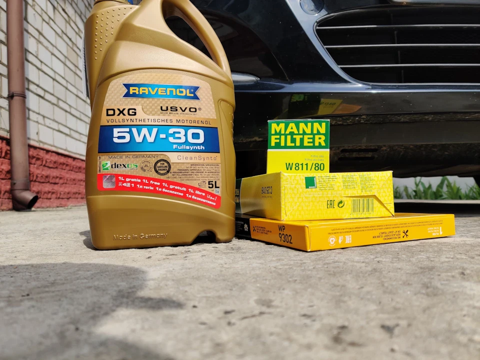 RAVENOL DXG SAE 5W-30 для 1,6 GDI