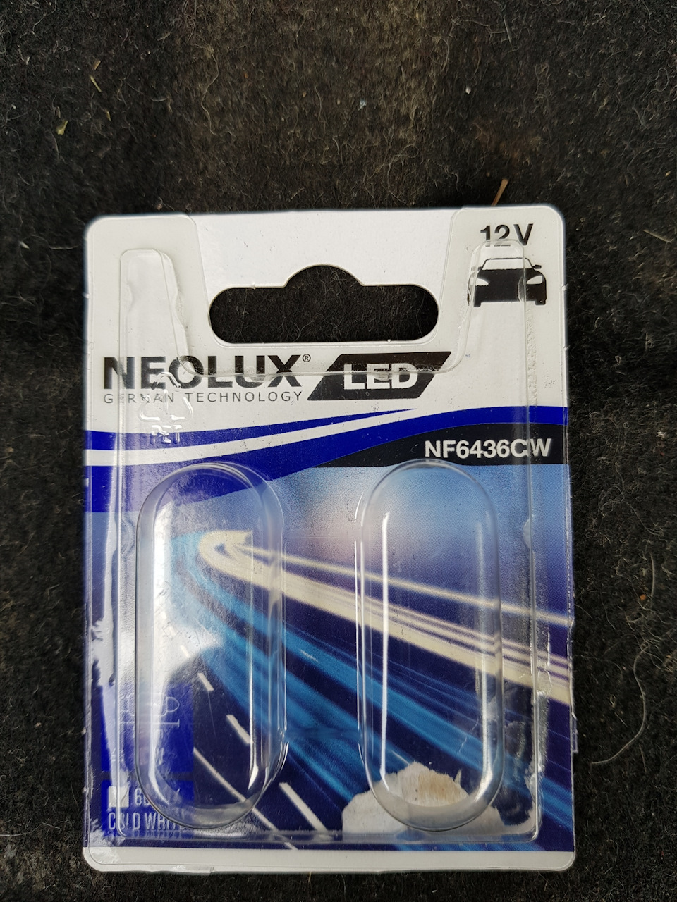 Підсвічування номера. LED 1