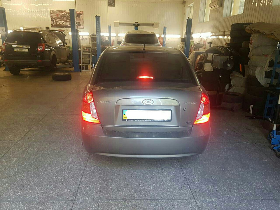 Заміна стоп сигналів на Osram Ledriving 2