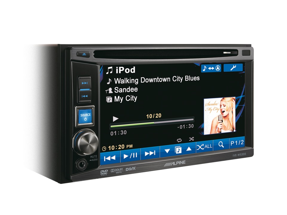 Alpine IVE-W530E + Morel Maximo 6 1