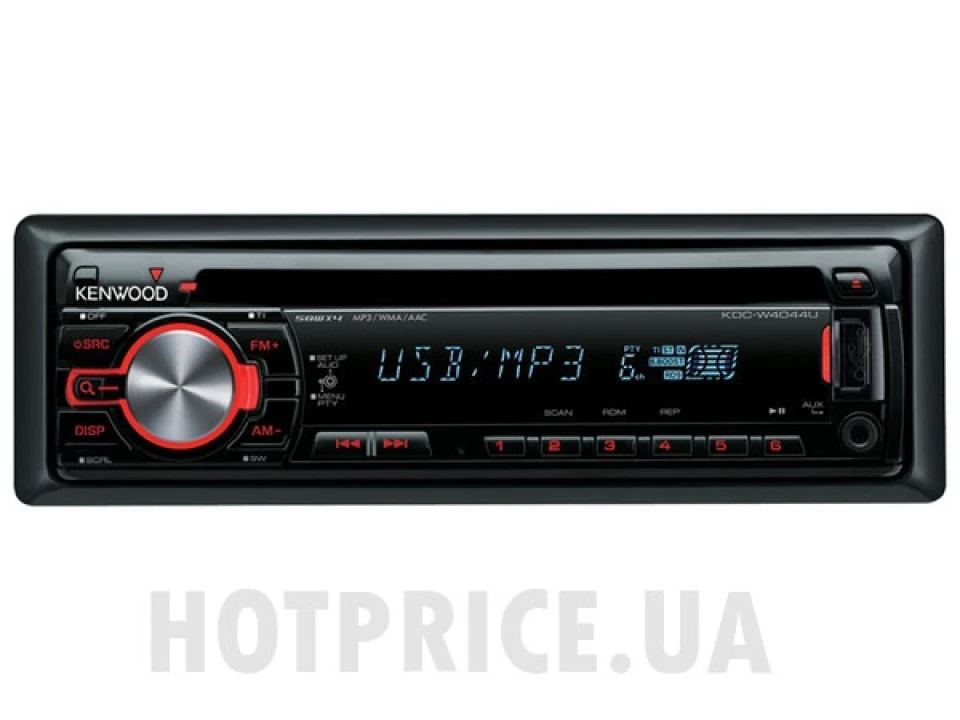 KENWOOD KDC W4044 червоний