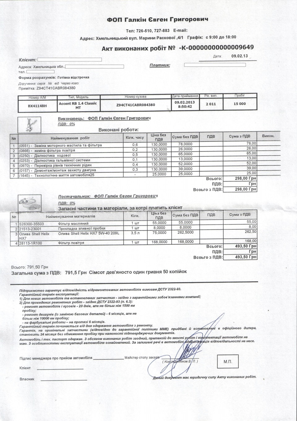 Поїздка про офіцелів на ТО 15000 1