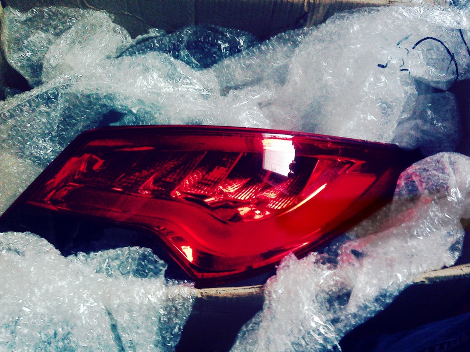 Задня оптика LED audi вже в мене. 1