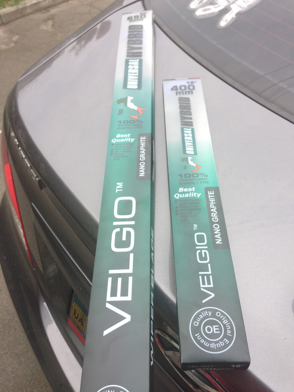 Гібридні автомобільні двірники VELGIO UNIVERSAL HYBRID 1
