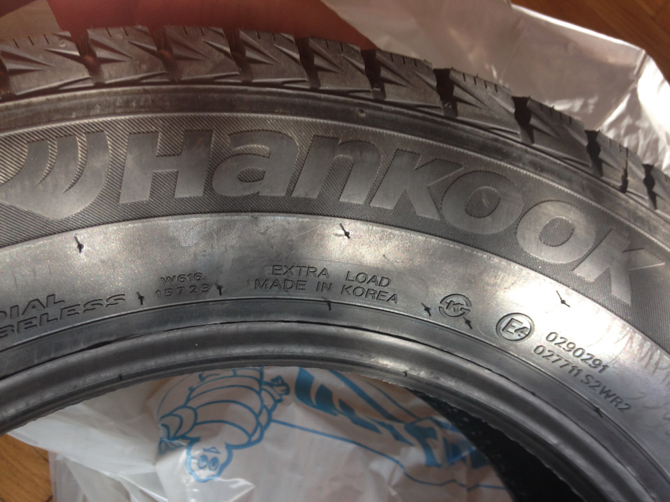 Зимова гума, вибір та купівля-Hankook W616 185/65 R15 92T 4