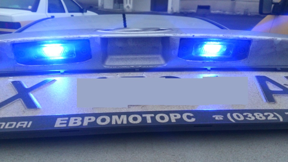 Заміна діодів у підсвічуванні номера 2