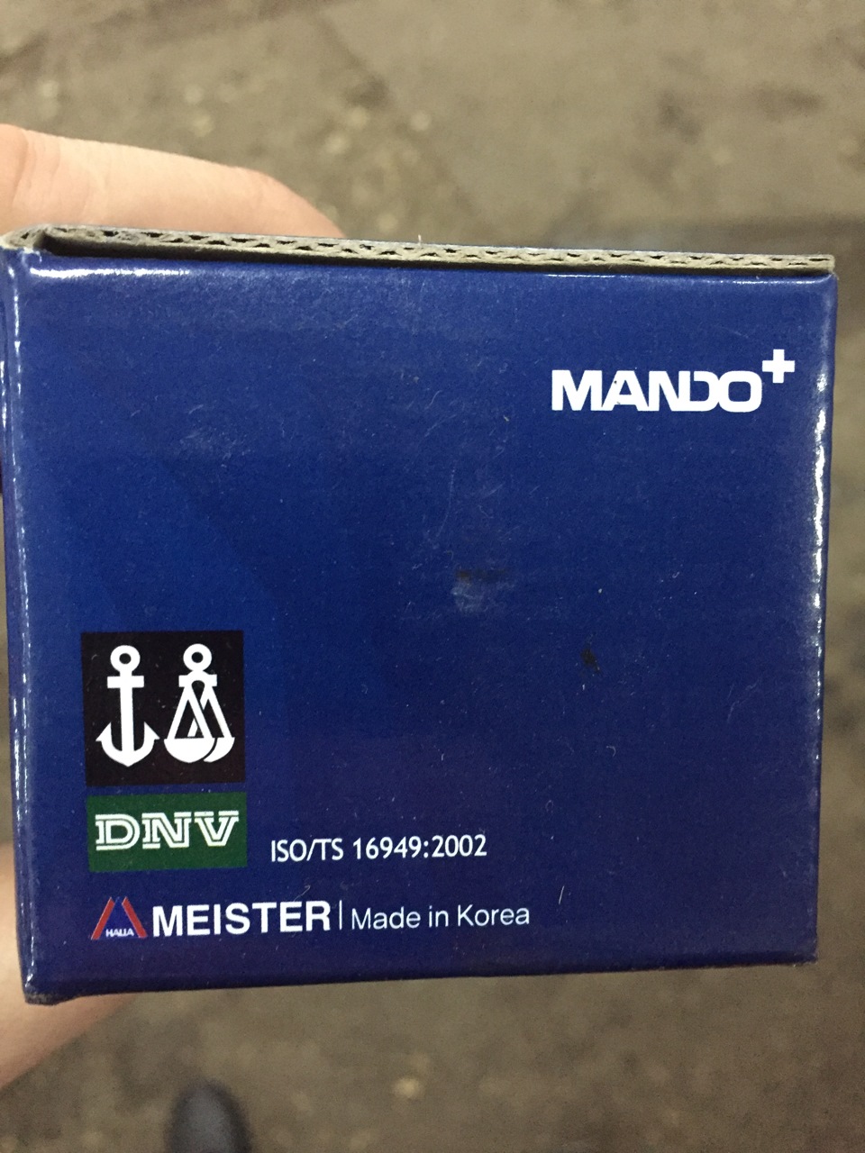 Тормозні колодки Mando MP29 на Huyndai Accent 2
