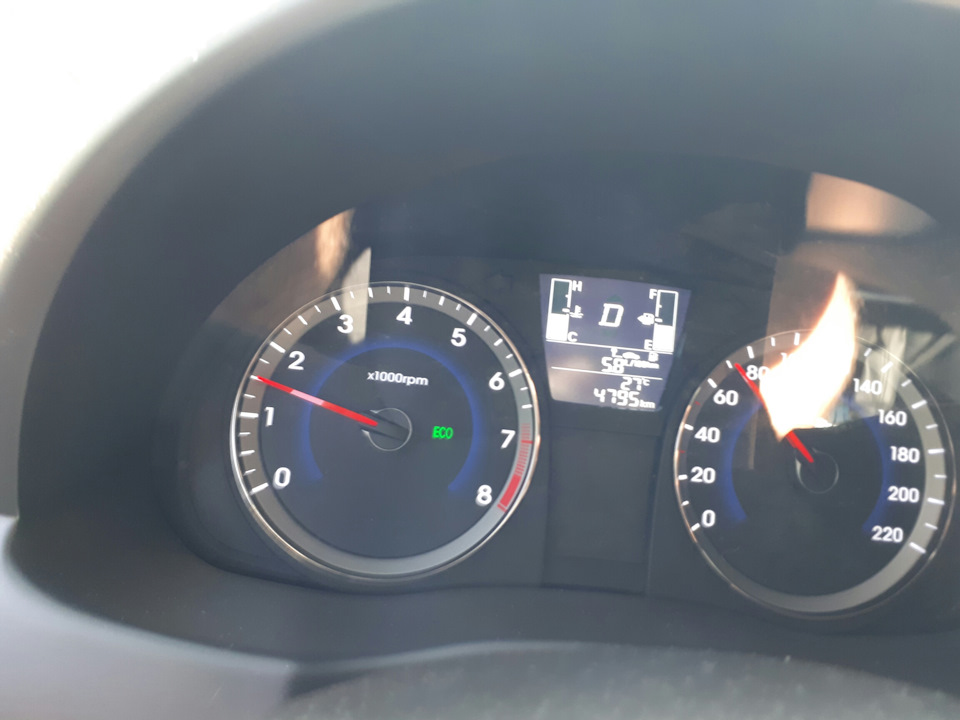 Впійманий витрата 5.8 1