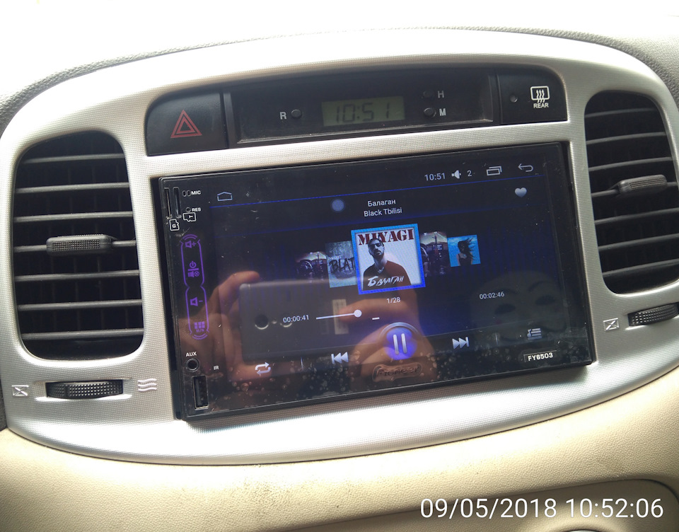 Заміна рульової тяги+ установка 2din магнітоли Pioneer FY6503 з камерою заднього виду 2