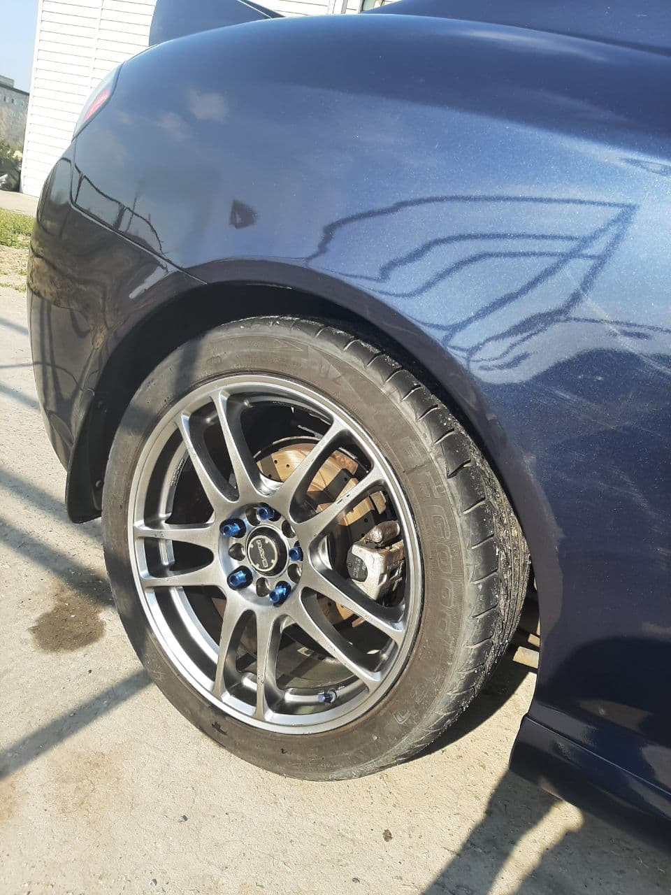 Muteki Blue SR48 на купе 3