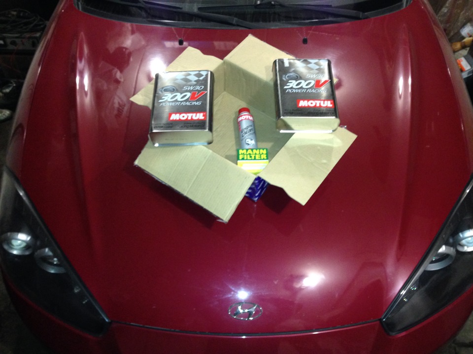 Заміна мастила Motul 300V Power 5W-30 2