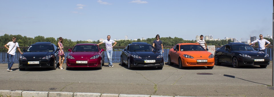 Зустріч власників Hyundai Coupe 16.08.2015р. (Київ) 3