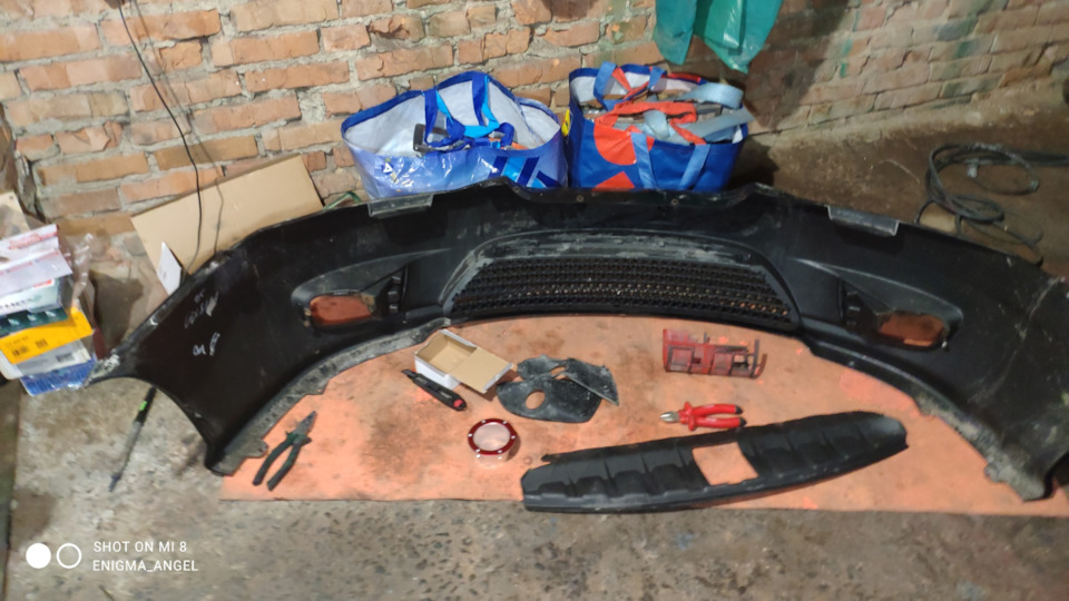 Ремонт бампера 🚄🛠️ 3