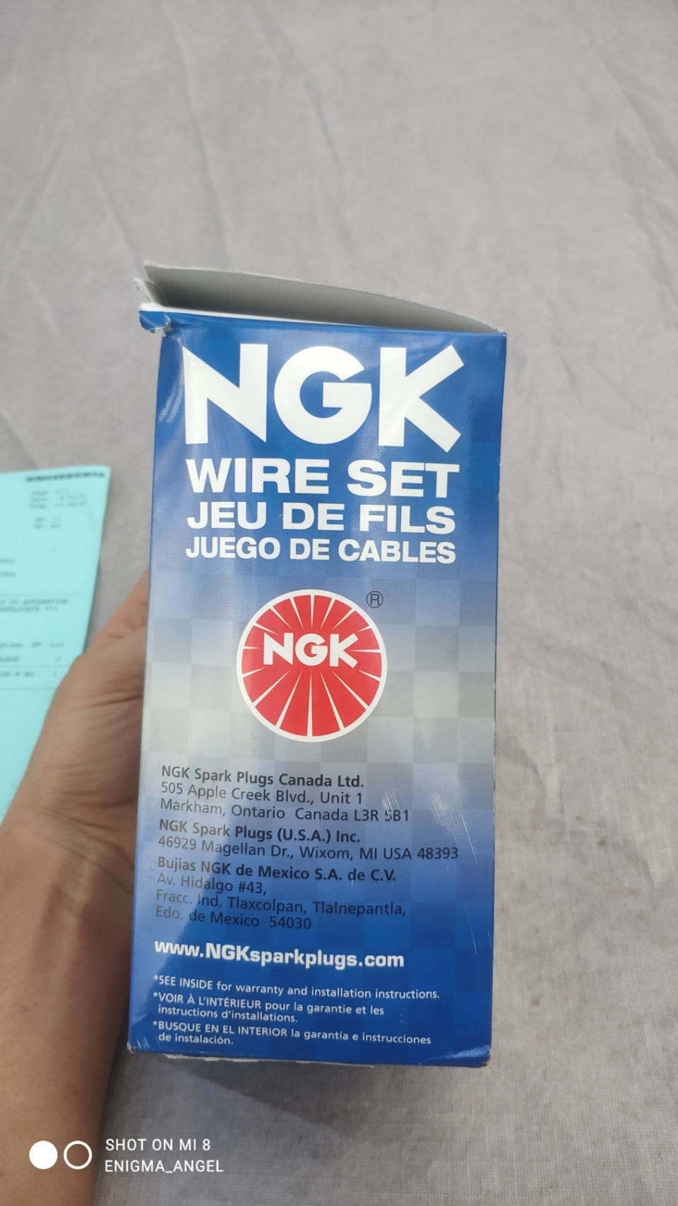 ВВ Провід NGK 4