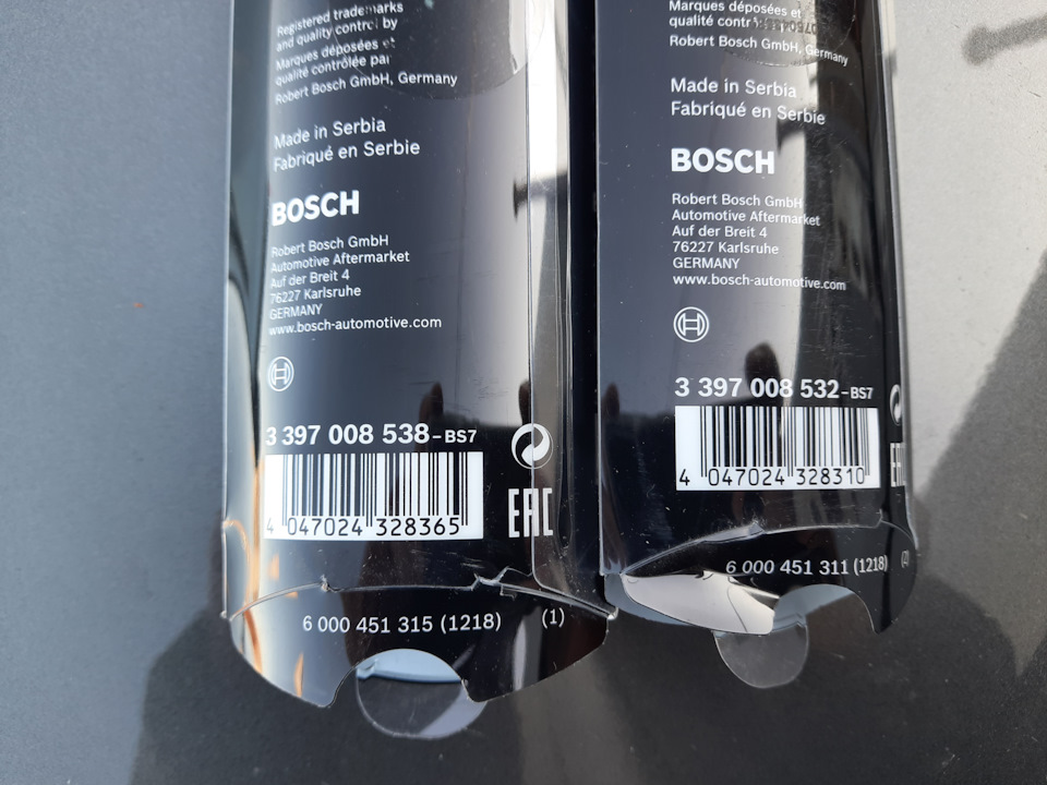 Заміна двірників Bosch AeroTwin. 3