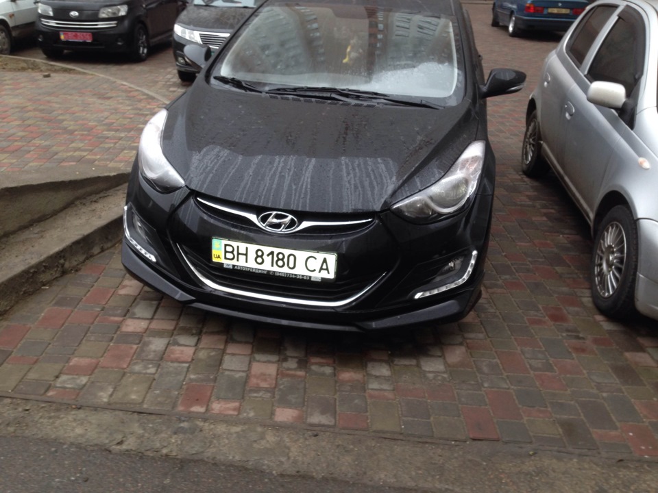 Фото мого обважування на Elantra MD 5