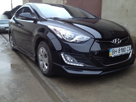 Фото мого обважування на Elantra MD 1