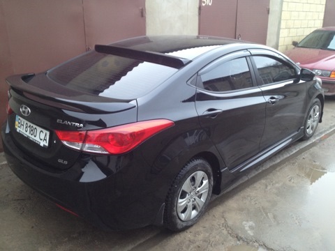 Фото мого обважування на Elantra MD 4