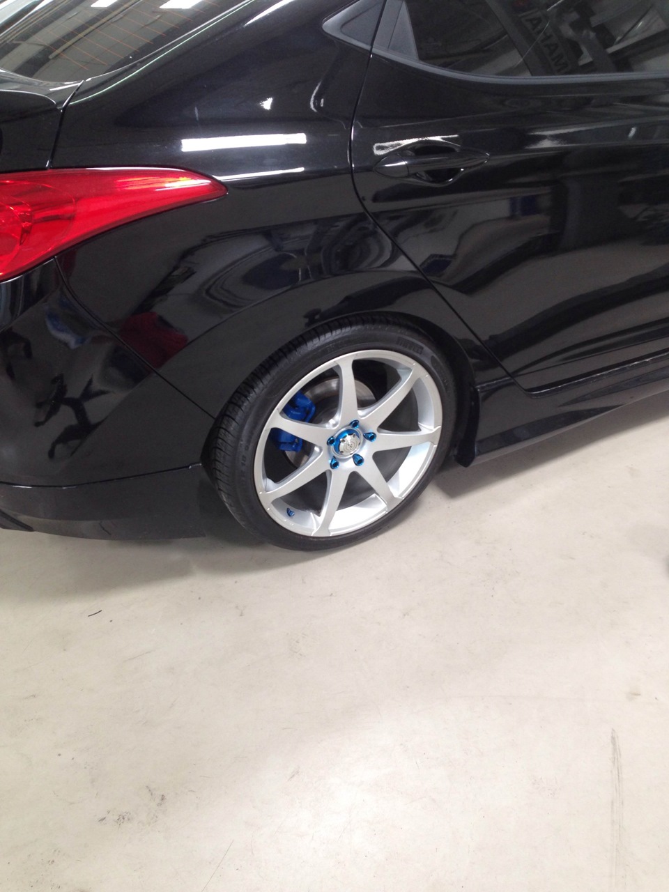 Готово! Встановив пружини H&R -30mm на Elantra MD 5