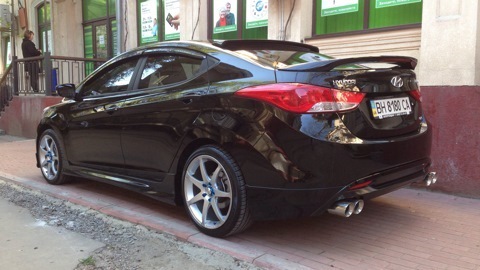 Купіть пліз мій спойлер на Elantra MD, Україна 2