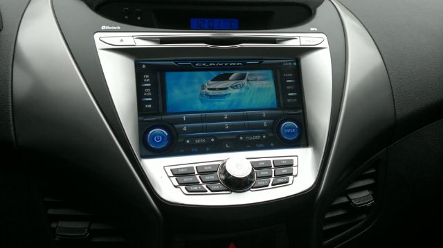 Магнітол Power Acoustik на Elantra MD 5