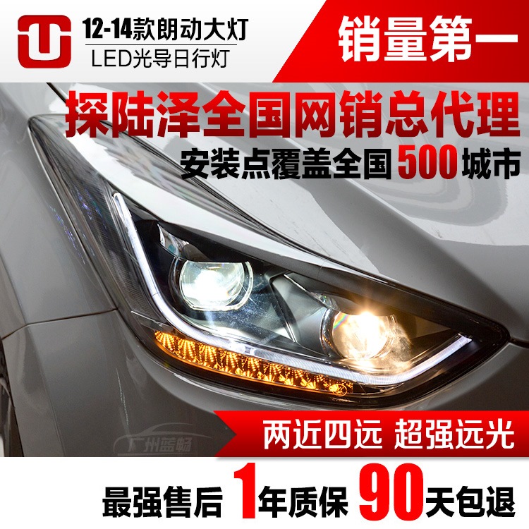 Наші улюблені Китайці))) Нові фари на Elantra MD - зустрічайте, оцінюйте, коментуйте)))) 2