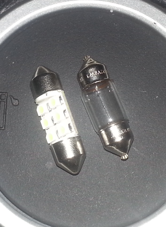 LED лампочки в салон 1