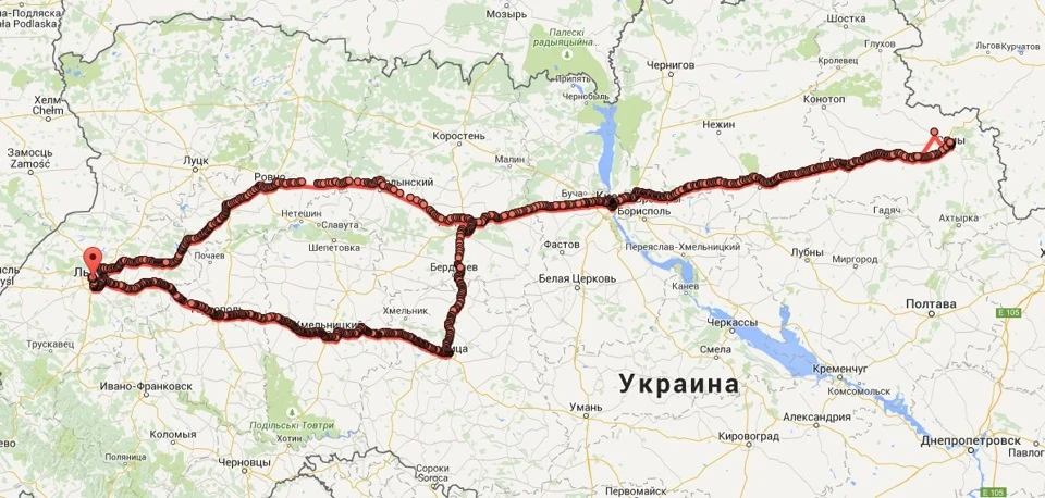 Суми - Вінниця - Львів - Суми