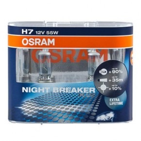 Заміна ламп ближнього світла на Osram Night Breaker Plus 1