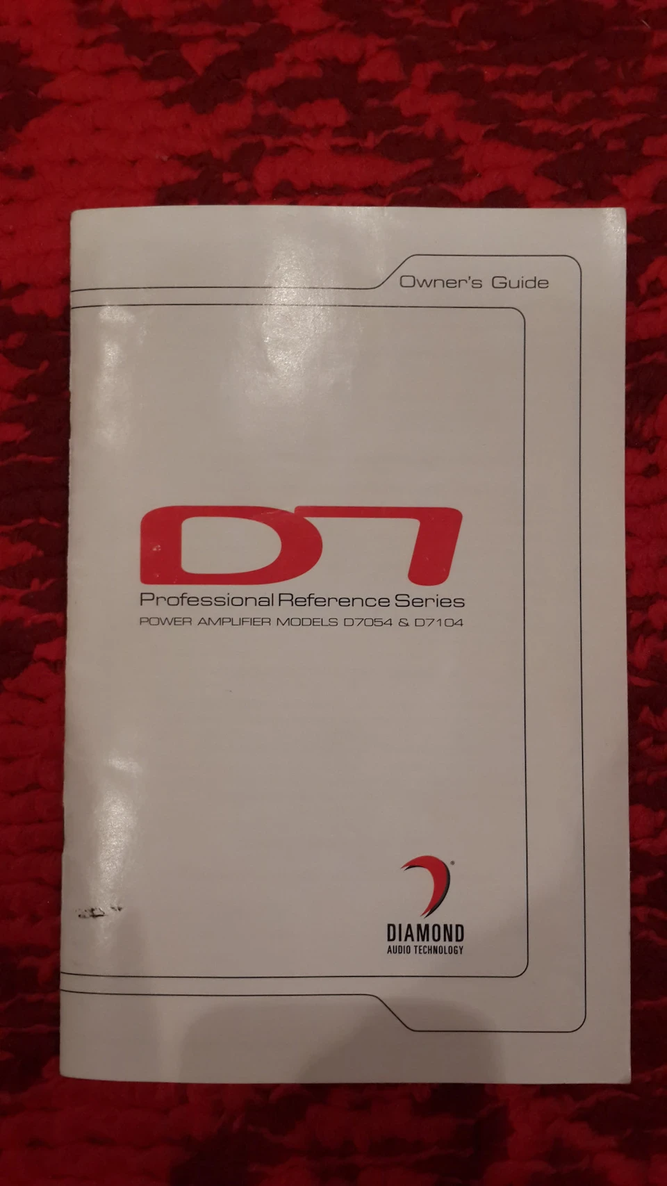 Посібник користувача Diamond Audio D7104