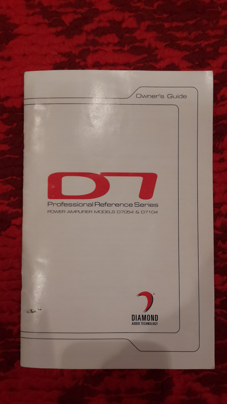 Посібник користувача Diamond Audio D7104 1