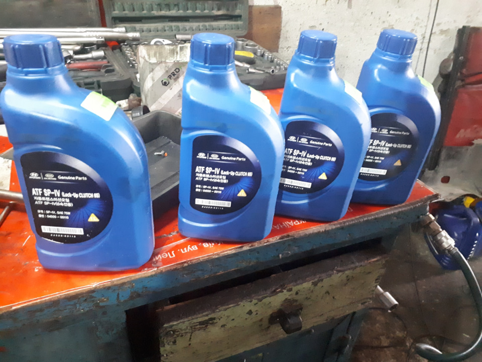 Заміна мастила в коробці 1