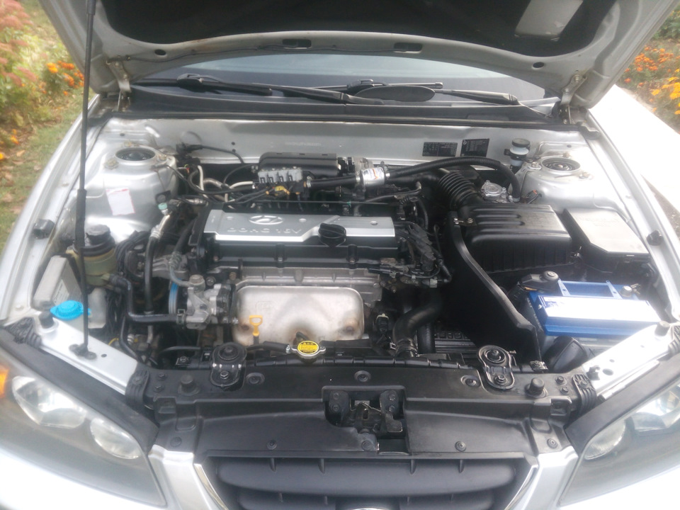 Мийка двигуна Elantra xd 3