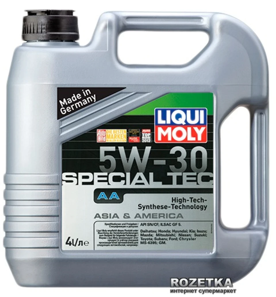 Перехід на моторне масло Liqui-moly