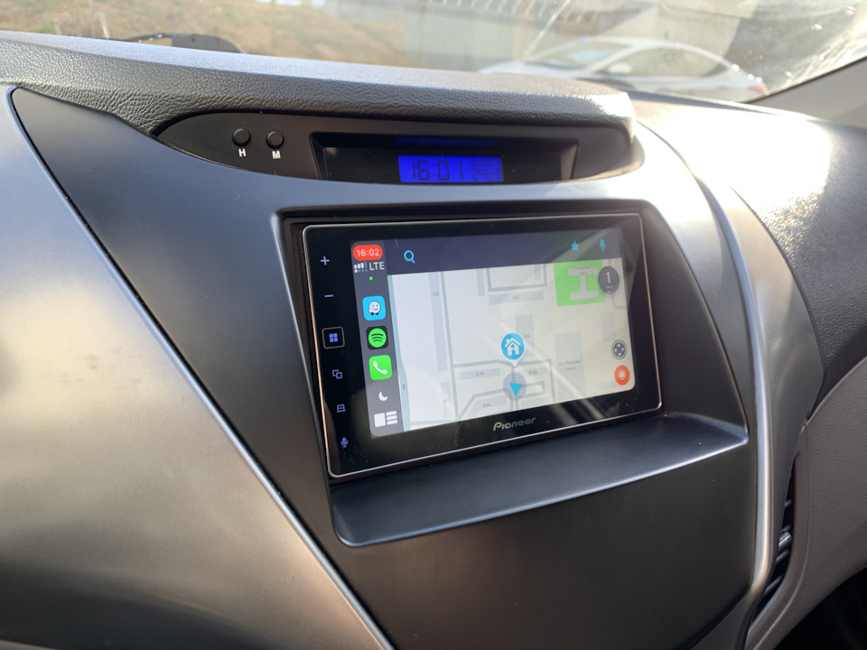 Встановлення Pioneer SPH-DA130DAB з Apple CarPlay на заміну штатного головного пристрою. 1
