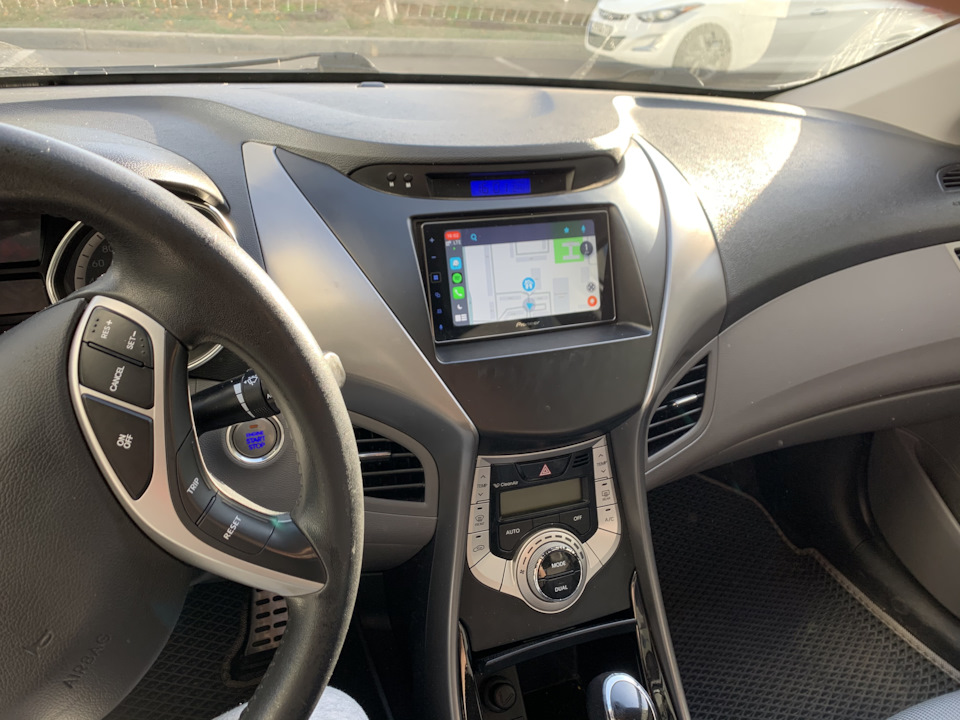 Встановлення Pioneer SPH-DA130DAB з Apple CarPlay на заміну штатного головного пристрою. 2