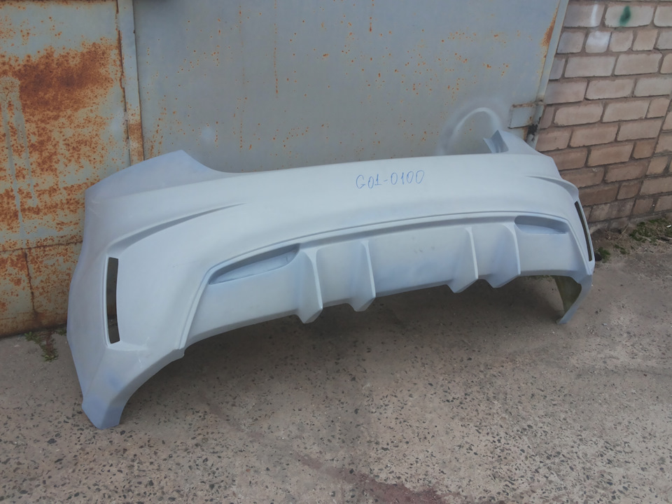 Продам задній бампер M&S Body Kit на Elantra MD в Україні 1