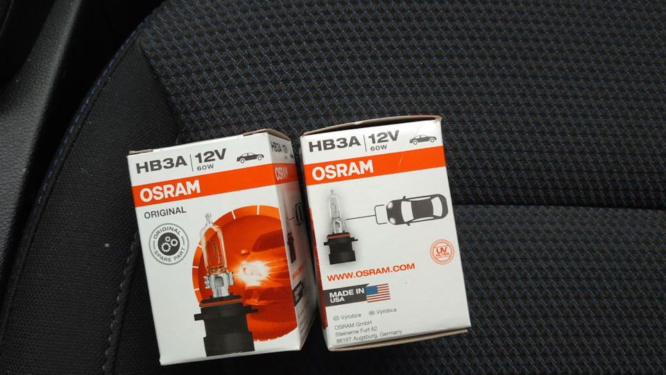 Osram Original Line HB3A ч.2 1
