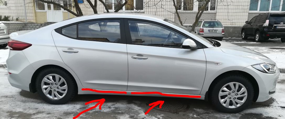 Закидання бруду на пороги 1
