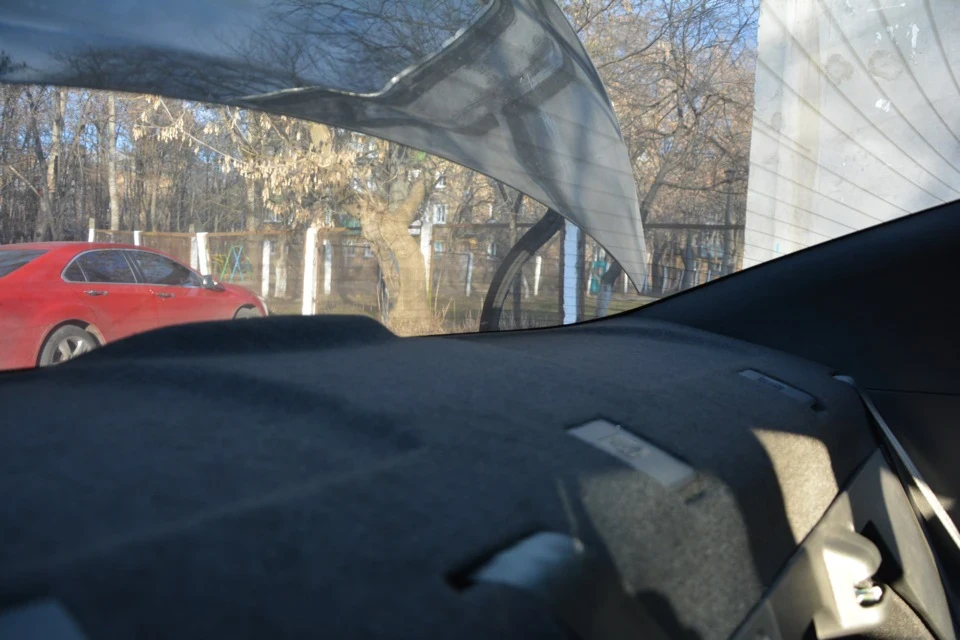 Обтяжка задньої панелі