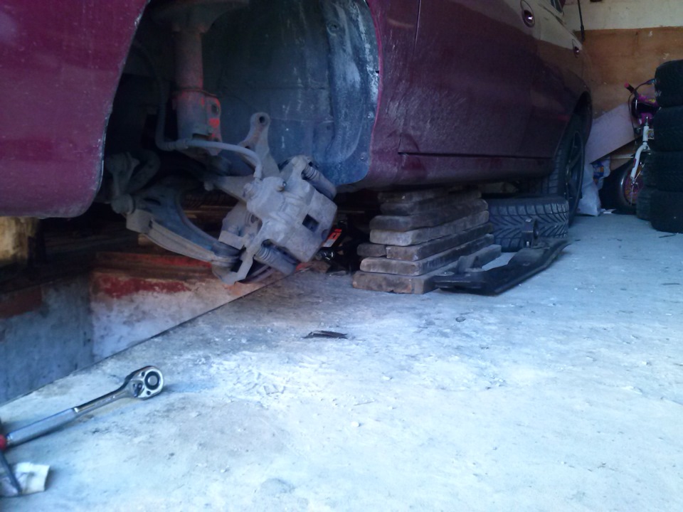 Розбірка диференціалу Hyundai Elantra J2 не знімаючи АКПП 3