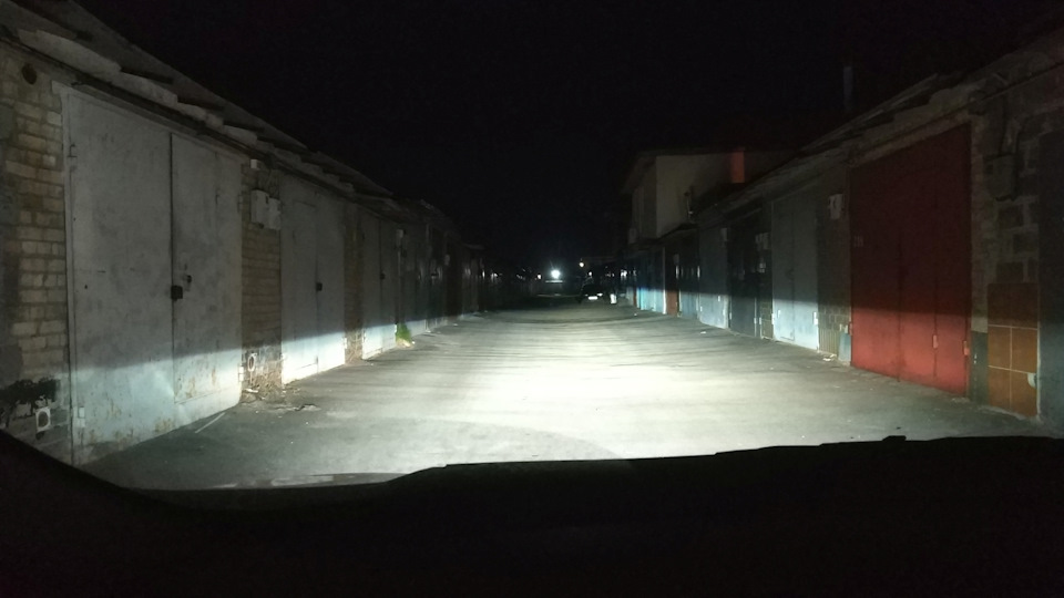 Попередні результати після покращення світла 1
