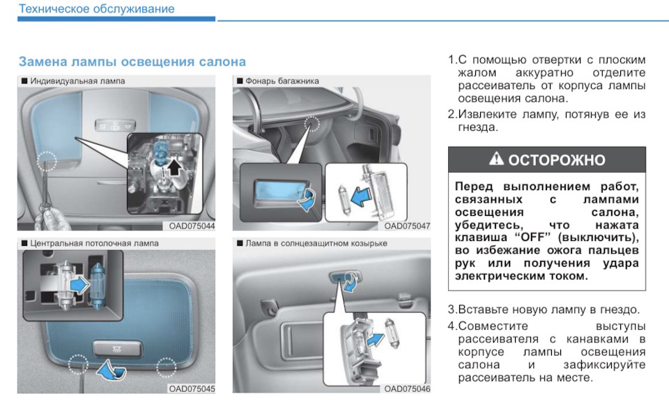 Заміна ламп розжарювання на LED 2